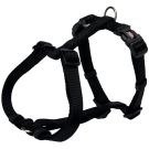 Premium H-Geschirr, XXS-XS: 20-32cm/10mm, schwarz