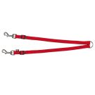 Premium Koppel, stufenlos verst., XS–M: 40–70cm/15mm, rot