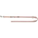 Premium V-Leine, XS-S: 2,00 m/15 mm, blush