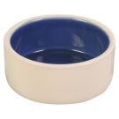 Keramiknapf, creme/blau, 1 l / 18 cm