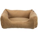 Bett Marley, eckig, 60x50 cm, ocker
