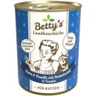 Betty's Landhausküche Dose Huhn, Forelle + Borretschöl 400g