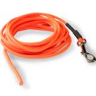 Heim BioThane Suchleine, E-offen, rund,10mm/10m,leuchtorange