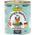 Granatapet Lieblingsmahlzeit Huhn und Pastinaken 800g