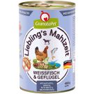 Granatapet Lieblingsmahlzeit Weißfisch und Geflügel 400g
