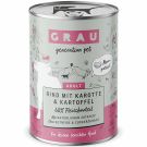 Grau Hund Adult Rind mit Karotte und Kartoffel 400g