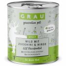 Grau Hund Adult Wild mit Zucchini und Hirse 800g