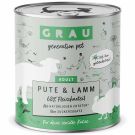Grau Katze Adult Pute und Lamm 800g