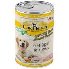 Landfleisch pur Geflügel mit Reis 400g