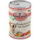 Landfleisch pur Rinderherzen mit Nudeln 400g