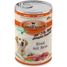 Landfleisch pur Rind mit Reis 400g