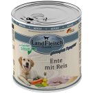 Landfleisch pur Ente mit Reis 800g