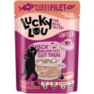 Lucky Lou Extrafood Thunfischfilet in Broth 70g Pouch
