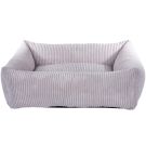 Petlando Hundebett Gent, Gr. M, 90x60x26 cm, silbergrau