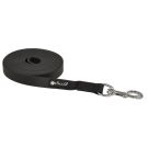 Petlando Trekking Schleppleine, 5m/20mm, schwarz