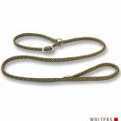 Wolters Moxonleine Everest reflekt.,180cm x 9mm, olive/schw.