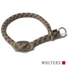Wolters Schlupfhalsband Everest refl., 30cmx9mm, tabac/sand