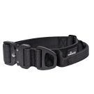Woofed Nylon Tactical,Halsb.,Griff,Gr.M 4 cm, deep black