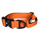 Woofed Nylon Tactical,Halsb.,Griff,Gr.M 4 cm, safety orange