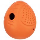 Steh-Auf-Snack-Ei, Naturgummi, 10cm, orange