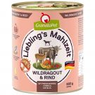 Granatapet Lieblingsmahlzeit Wildragout und Rind 800g