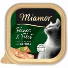 Miamor Feines und Filet Geflügel Pur + Gemüse 100g