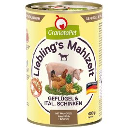 Granatapet Lieblingsmahlzeit Geflügel und Schinken 400g