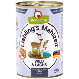 Granatapet Lieblingsmahlzeit Wild und Lachs 400g