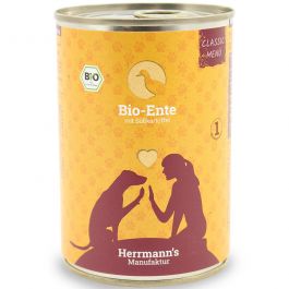 Herrmanns Bio-Ente mit Süßkartoffeln 400g