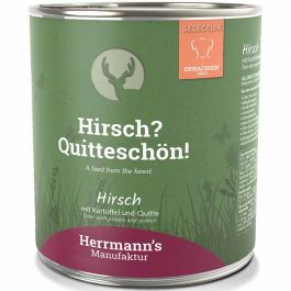 Herrmanns Selection Erwachsen Hirsch 800g