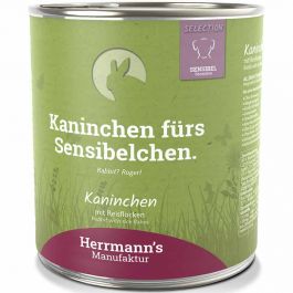 Herrmanns Selection Sensibel Kaninchen 800g