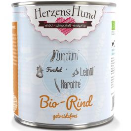 HerzensHund Bio-Rind mit Bio-Zucchini -getreidefrei- 800g
