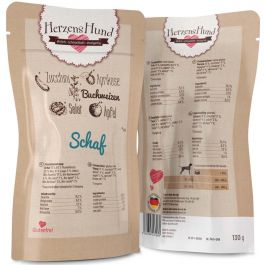 HerzensHund Schaf mit Bio-Gemüse 130g