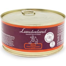 Lunderland Fleischknochen vom Rind, gewolft Dose 300g