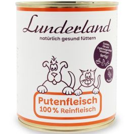 Lunderland Reinfleisch-Dose Putenfleisch 800g