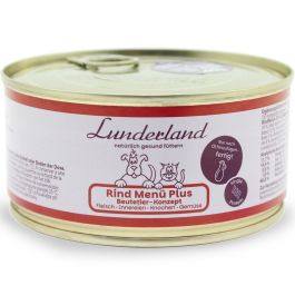 Lunderland Rind Menü Plus Dose 300g