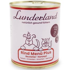Lunderland Rind Menü Plus Dose 800g