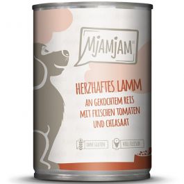 MjAMjAM Dog Dose Lamm + Reis + Tomaten 400g