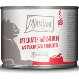 MjAMjAM Dose delikates Hühnchen an fruchtigen Erdbeeren 200g