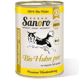 Sanoro Pures Fleisch Bio-Huhn pur 400g