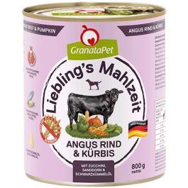Granatapet Lieblingsmahlzeit Angus Rind und Kürbis 800g