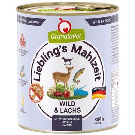 Granatapet Lieblingsmahlzeit Wild und Lachs 800g