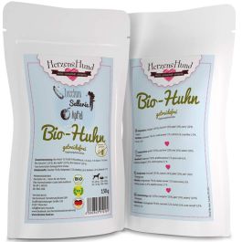 HerzensHund Bio-Huhn mit Bio-Zucchini -getreidefrei- 130g