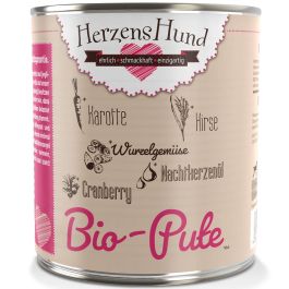 HerzensHund Bio-Pute mit Bio-Gemüse 800g