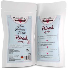 HerzensHund Hirsch mit Kürbis -getreidefrei- 130g