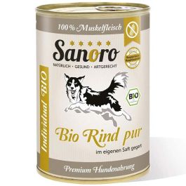 Sanoro Pures Muskelfleisch Bio-Rind pur 400g
