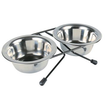 Edelstahl-Napf-Set - Eat-On-Feet