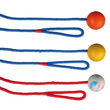 Ball am Seil, Naturgummi, 5 cm/1,00 m