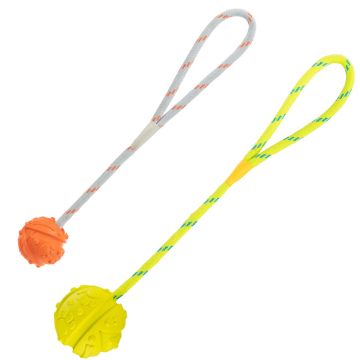 Ball am Seil, schwimmend, Naturgummi