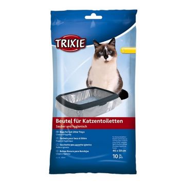 Katzentoilettenbeutel bis 46x59 cm, 10 St.